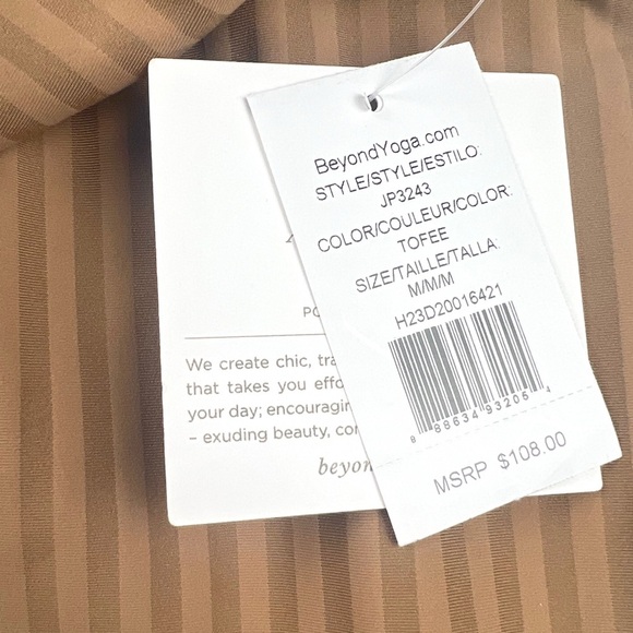 NWT Beyond Yoga Toffee High Waisted Midi Legging In Size M - Picture 4 of 7